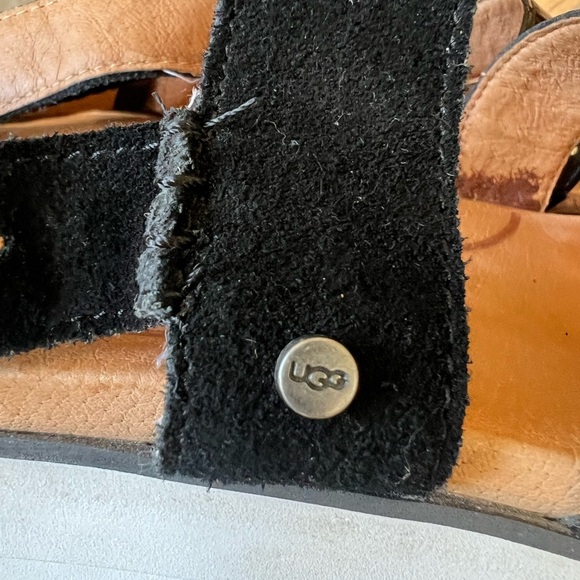 UGG Black Platform Sandals - Picture 11 of 15